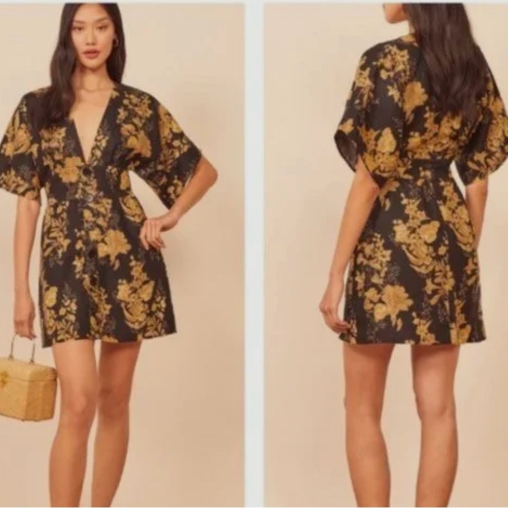 Reformation Ty Dress in Carmen Size 12
